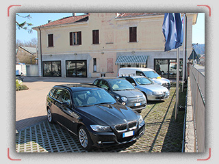 Garage Bellani, vista esterna ...